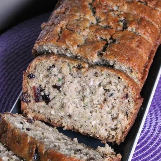 Pineapple Cranberry Zucchini Bread