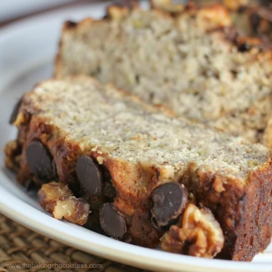 Chocolate Chip Banana Nut Bread