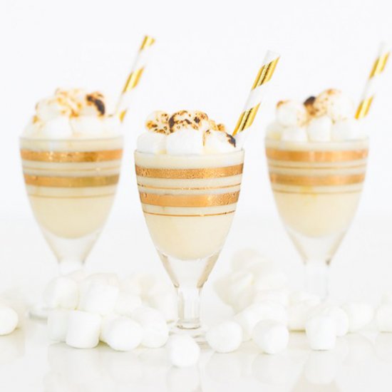 Toasted Marshmallow Ice Cream Shot