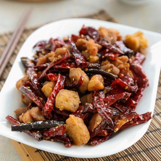 Chongqing Chicken with Chilies