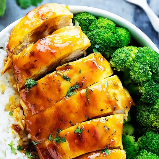 Baked Honey Mustard Chicken