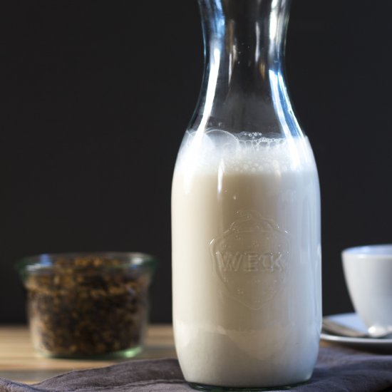 Homemade (Better Than) Almond Milk