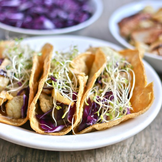 Cumin Roasted Winter Veggie Tacos