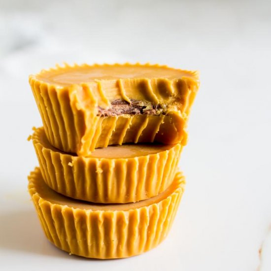 Peanut Butter Nutella Cups