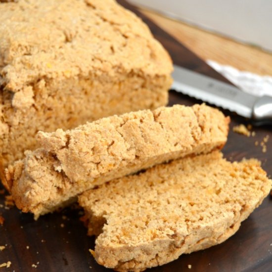 Whole Wheat Cheddar Beer Bread