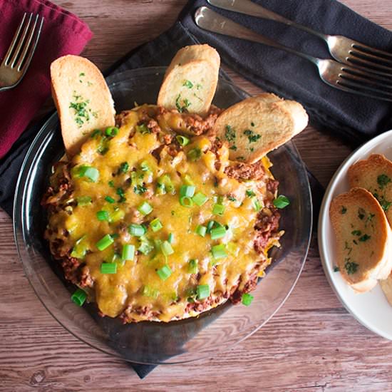 Cheesy Sloppy Joe Dip