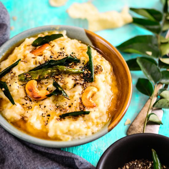 Savory Foxtail Millet Porridge