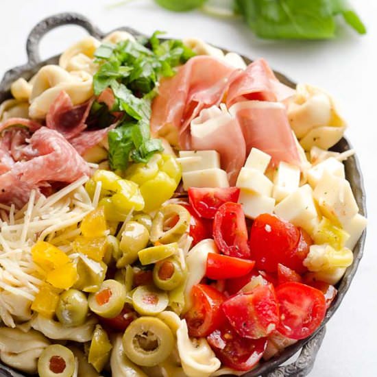 Antipasto Tortellini Pasta Salad