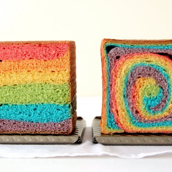 Rainbow bread