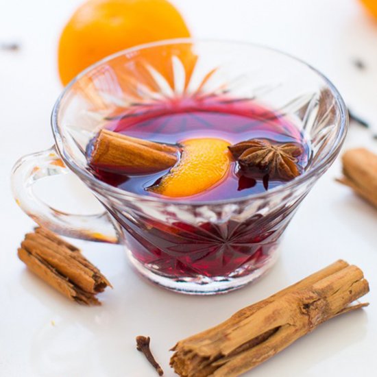 Simple Hot Spiced Wine Recipe