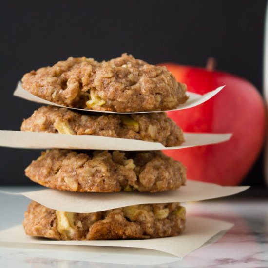 Apple Crumble Cookies