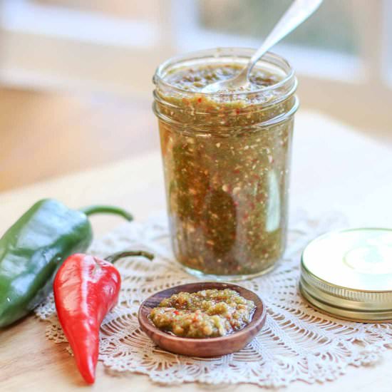 Fresh Hot Jalapeño & Garlic Relish