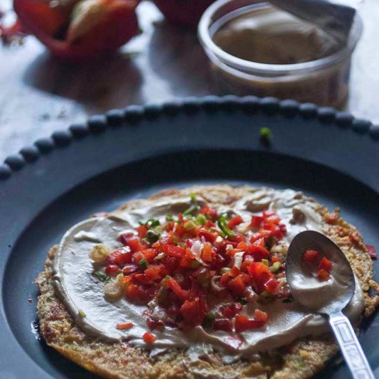 Savory Chickpeas Pancakes