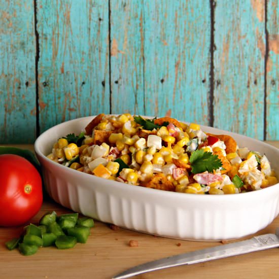 Bacon Ranch Corn Salad