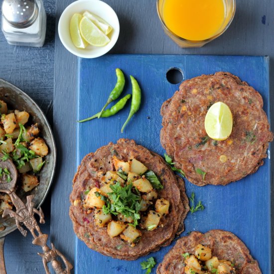 Multi-grain Radish Pancakes