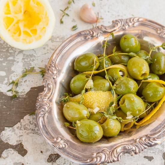 Marinated Sicilian Olives