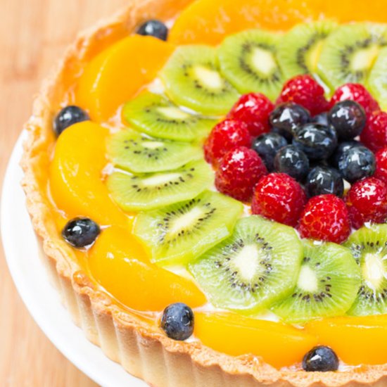 Fruit and Custard Tart