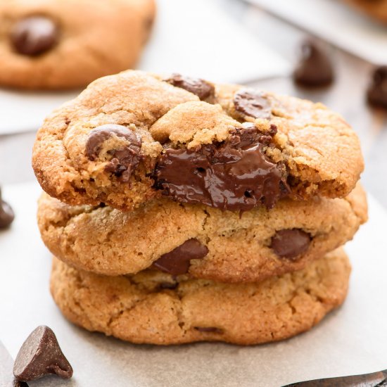 Chocolate Chip Coconut Oil Cookies