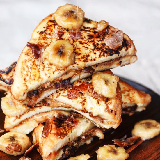 Peanut Butter & Bacon French Toast