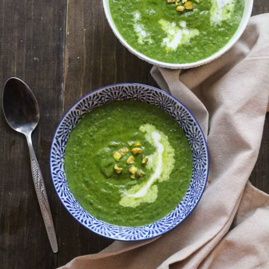 Asparagus, Leek & Potato Soup