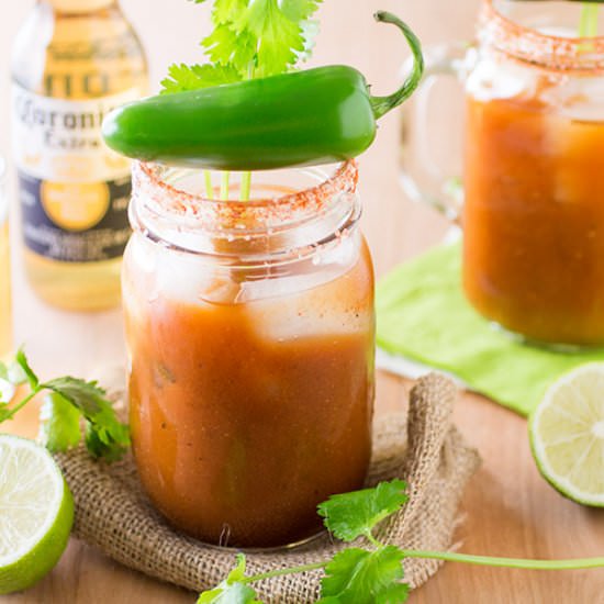 Spicy Mexican-Style Bloody Mary Mix