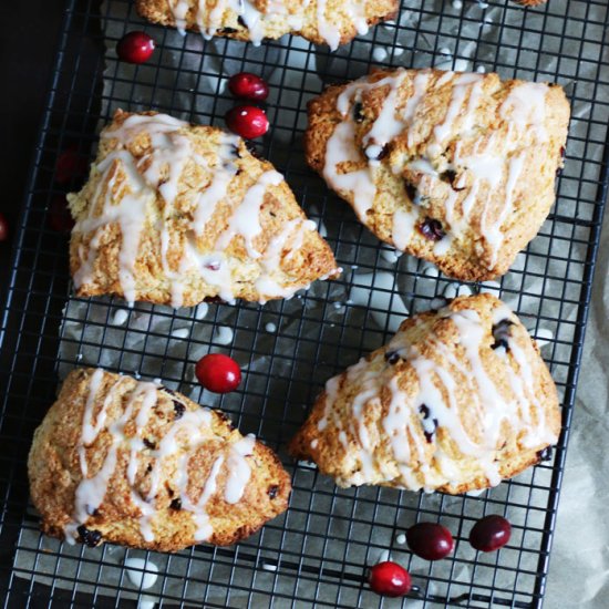 Cranberry Orange Scones