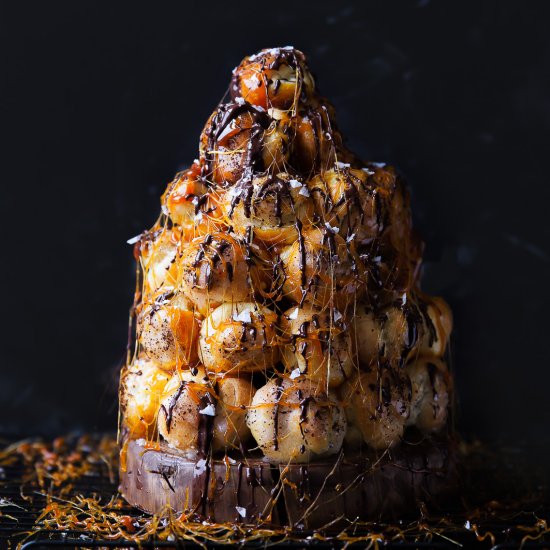 Mocha Croquembouche