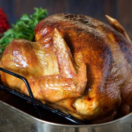 Roasted Turkey with Compound Butter