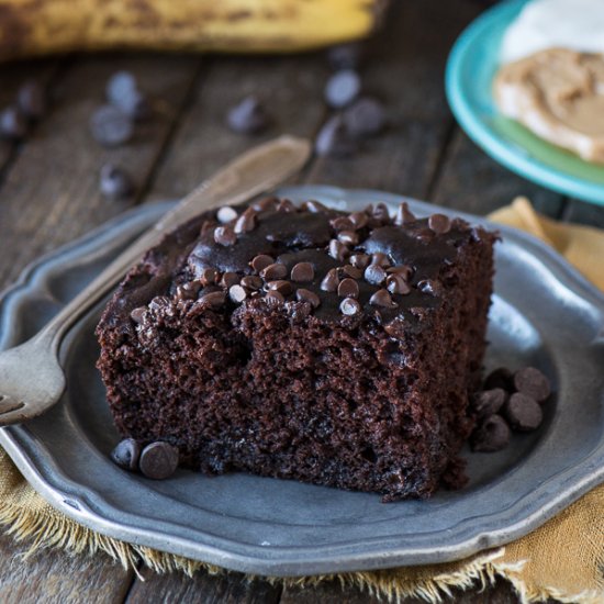 Healthier Chocolate Cake