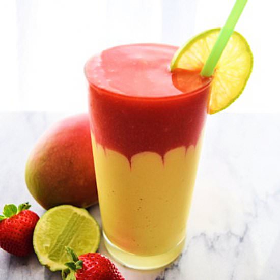 Strawberry Pina Colada Smoothie