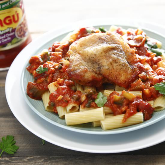 Ragu Chicken Cacciatore