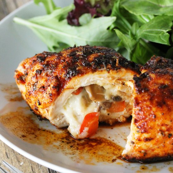 Cajun Stuffed Chicken Breast