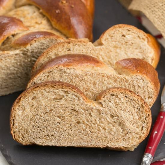 Whole Wheat Challah