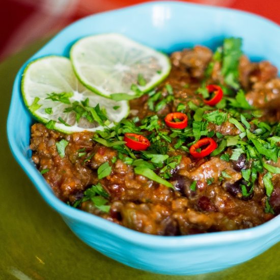 Pressure Cooker Chili