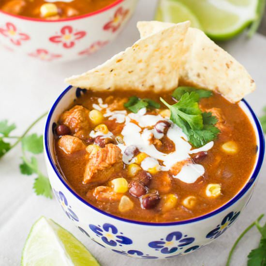 Slow Cooker Taco Soup