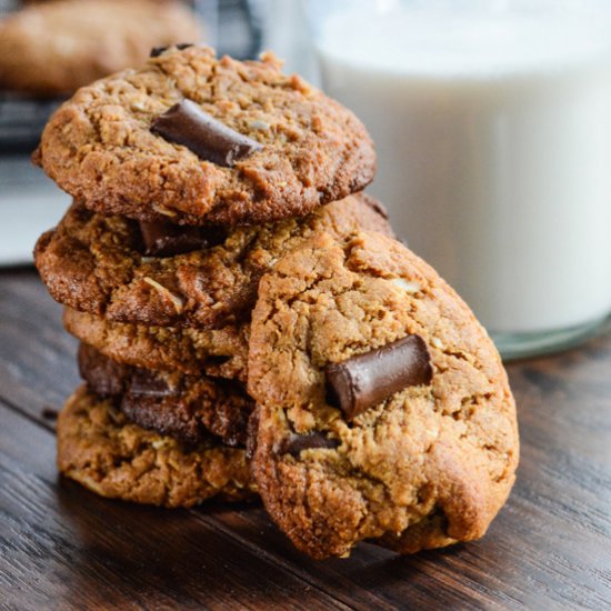 Cashew Coconut Chocolate Cookie