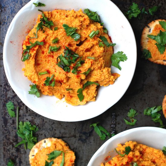 Ginger Carrot Hummus