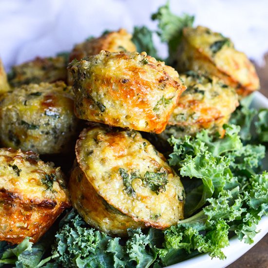 Kale and Quinoa Bites