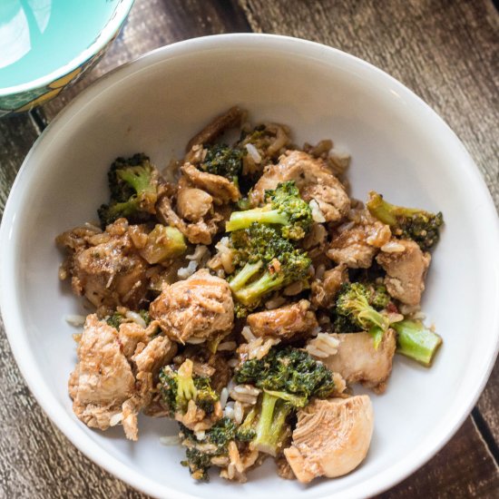 Chicken and Broccoli Stir Fry