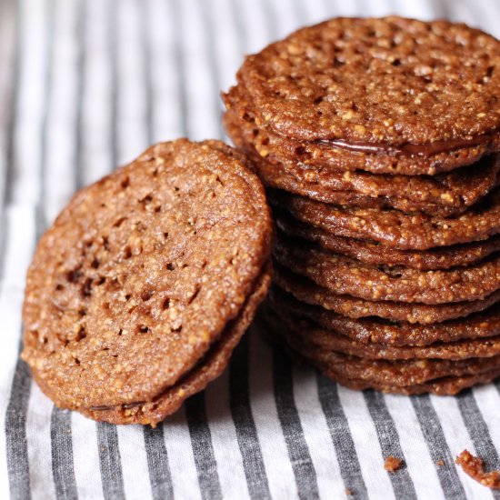 Earl Grey Ganache Cookies