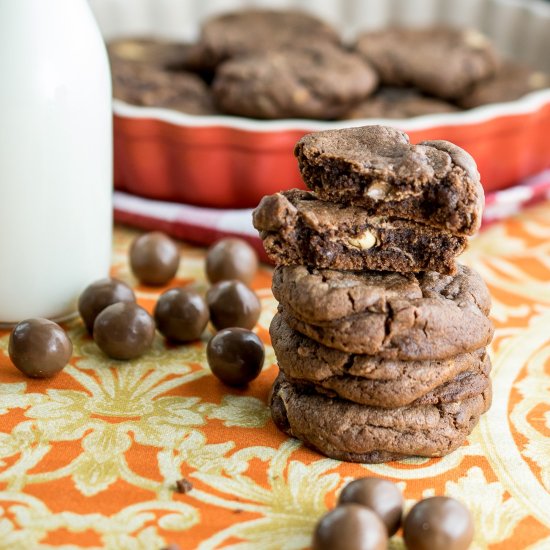 Malteaser Cookies