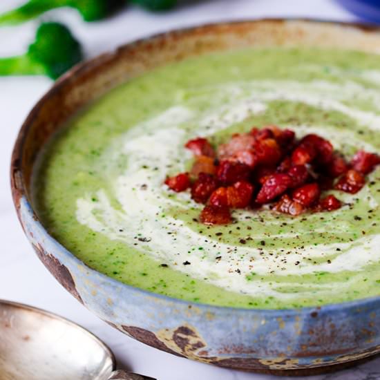 Cream of broccoli soup