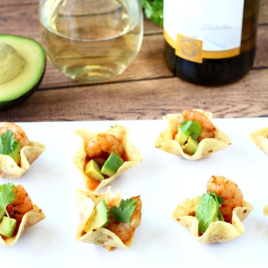 Roasted Shrimp Avocado Bites