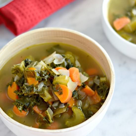 Winter Kale Vegetable Soup