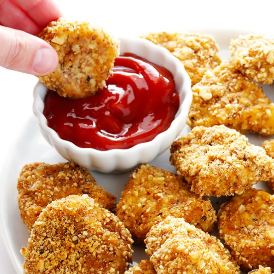 Almond-Crusted Chicken Nuggets