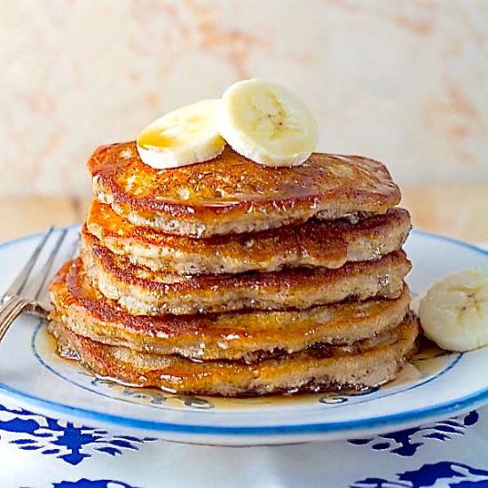 Banana Bread Pancakes