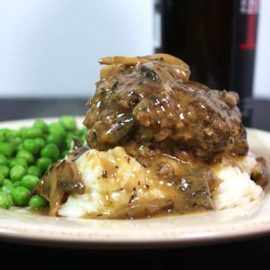 Salisbury Steak with Mushroom Gravy