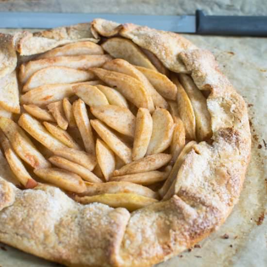 Pear Galette with Whole Wheat Crust