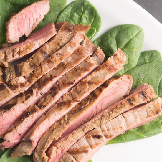 Coffee Marinated Flank Steak