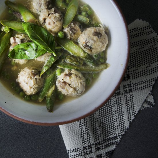 Paleo Wild Mushroom Dumplings